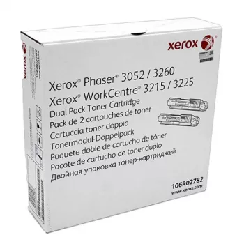 Xerox 106R02782 cartucho de toner 2 unid. Original Preto