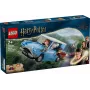 LEGO Harry Potter Ford Anglia voador carro de brinquedo para crianças a partir de 7 anos, rapazes e raparigas, modelo construível com minifigura Ron Weasley e Hedwig