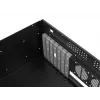 Caixa para rack LANBERG SC01-3504-10B, 1x 3,5 polegadas + 1x 2,5 polegadas gaveta, 7 slots de expansão, 2x ventoinhas frontais de 120 mm, USB2.0