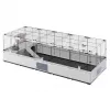 FERPLAST Modular 4 – Gaiola para coelhos e porquinhos-da-índia – 179 x 72 x 56 cm