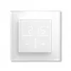 Termóstato de parede em vidro Homematic IP 161333A0 com sensor de CO2, RF digital, 230 V, 54,5×54,5×29 mm