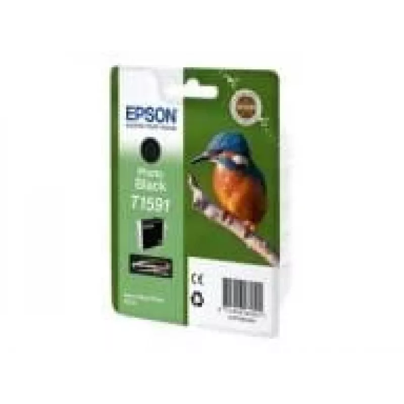 Cartucho EPSON tinta foto preto T1591 1 x 17 ml Ultrachrome Hi-Gloss2