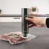 Máquina de vácuo manual Rommelsbacher VAC 253/S, a pilhas, antracite, com 3 recipientes de vidro