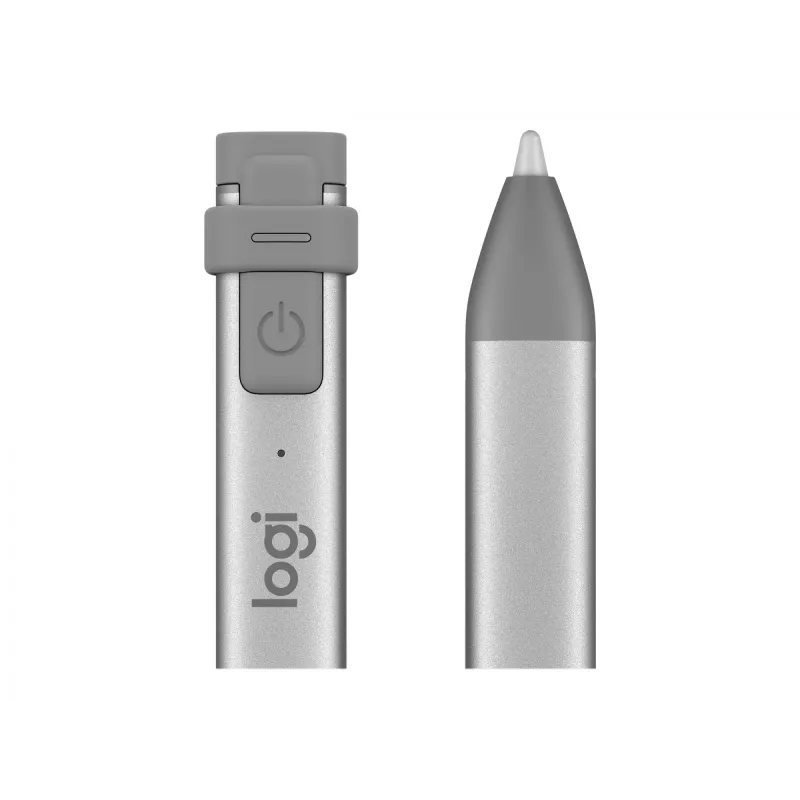 Logitech Crayon - caneta digital para Apple iPad - Lightning - cinzento