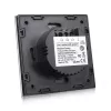 Interruptor de luz tátil MACLEAN MCE701W individual vidro branco botão quadrado