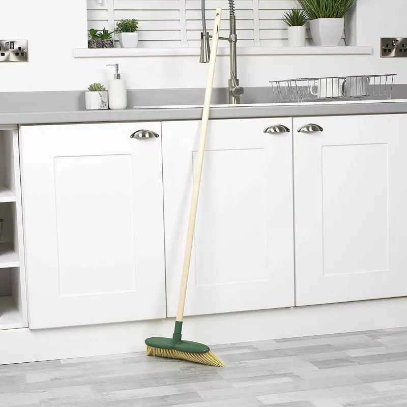Vassoura de chão Beldray LA075277EU7 Eco Classic – vassoura manual, leve para uso doméstico