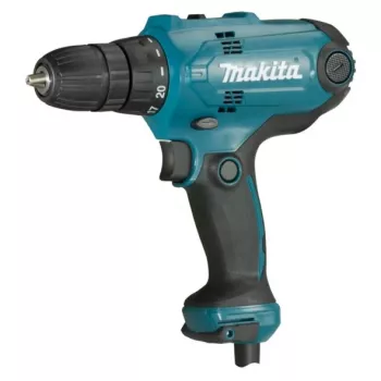 Berbequim Makita DF0300 1500 rpm sem chave 1,2 kg preto, azul