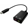 Adaptador de cabo Value 12.99.3213 USB Type-C 2 x 3,5 preto (12.99.3213)