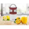 Beper P102EST100 espremedor de citrinos recarregável por USB, 250 ml, branco/vermelho