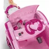Carruagem elétrica Disney Princesas com cavalo Huffy 6 V rosa