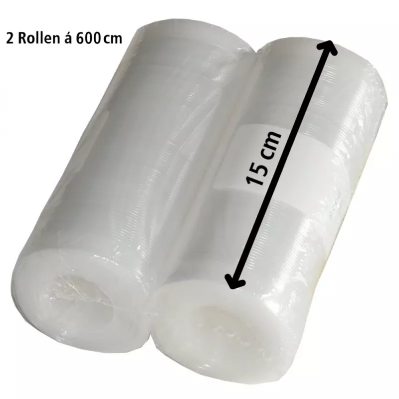 Rommelsbacher VRS 1560 rolos de película de vácuo, 15 cm x 6 m, 2 unid.