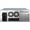 Caixa de servidor Inter-Tech 4U-4408 Rack preto, prateado