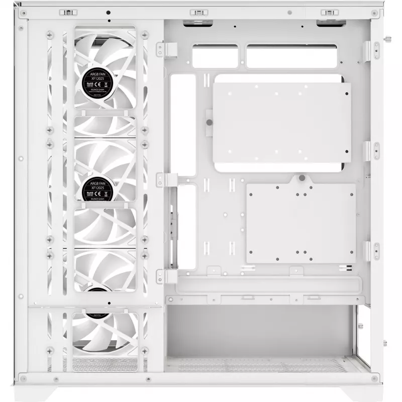 Caixa | XILENCE | ATX/micro ATX/Mini-ITX | branco | Midi Tower | PC | X818.W.ARGB