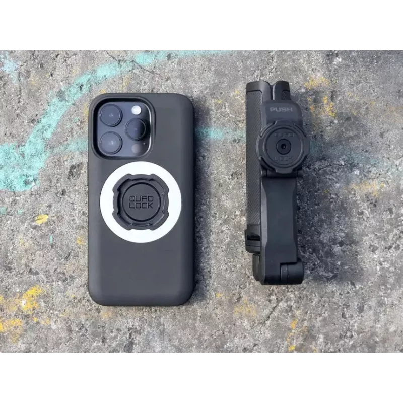Quad Lock® tripé / pau de selfie preto