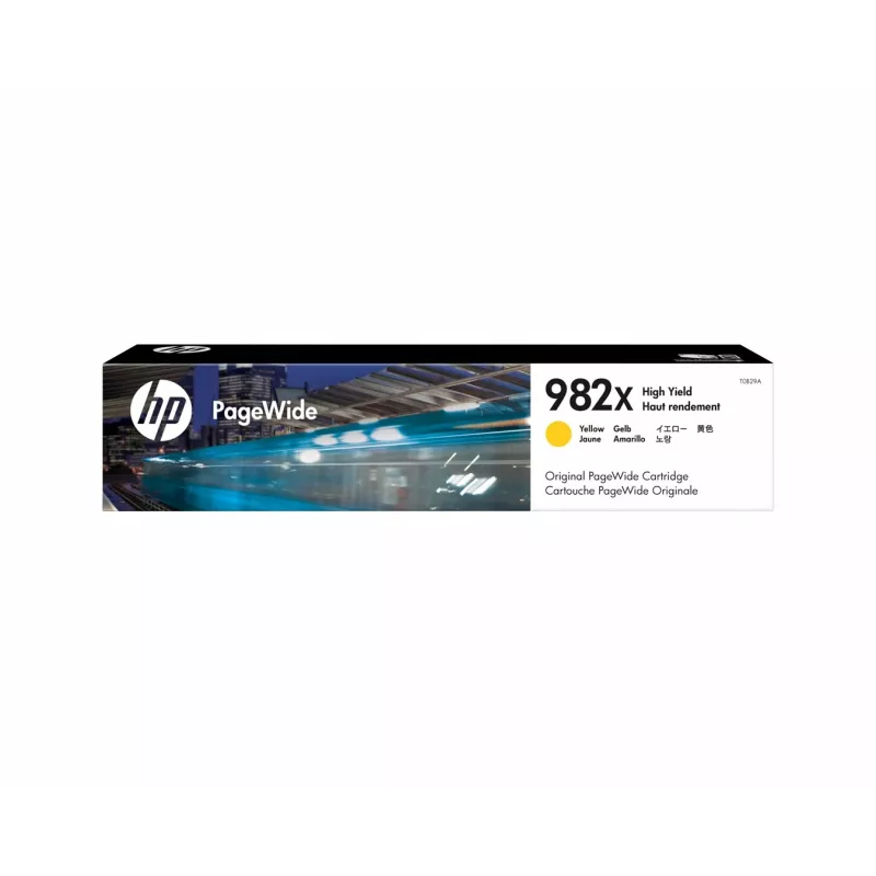 Cartucho original HP 982X alta capacidade amarelo PageWide, amarelo, 1 unid., 16000 páginas