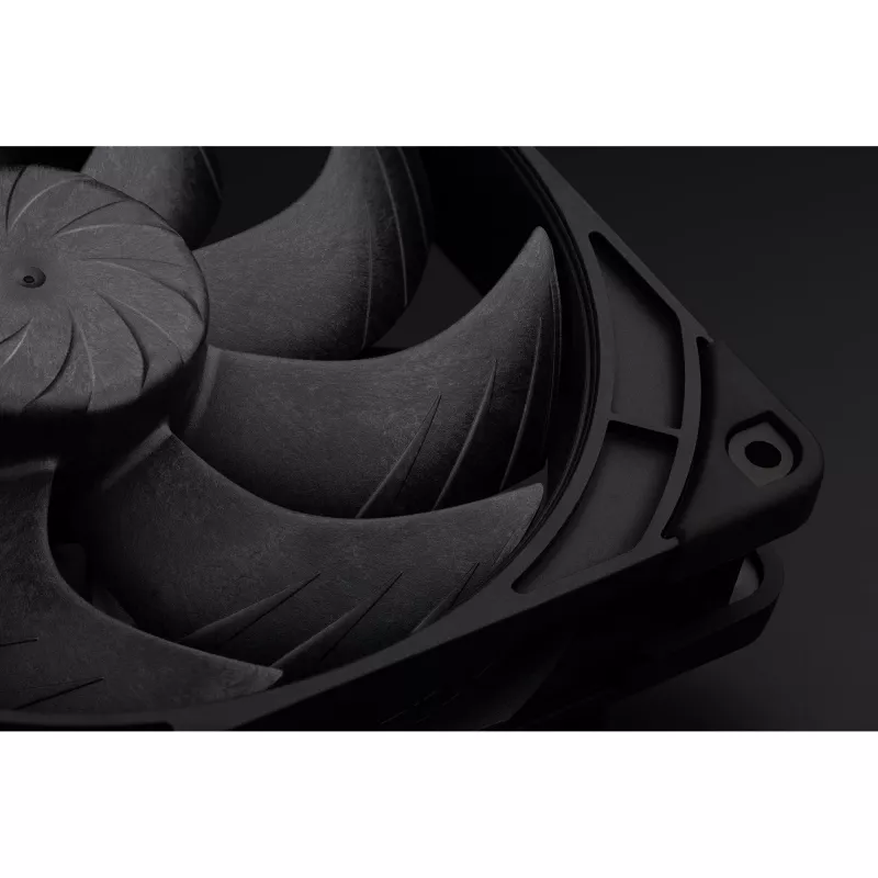 Noctua NF-A14x25 G2 PWM Sx2-PP chromax.preto 140mm conjunto de duas ventoinhas
