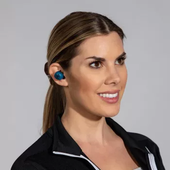 Auscultadores e headset JLab IEUEBGOAIRRNVYBLK82 sem fios in-ear música USB Type-A Bluetooth azul-marinho (IEUEBGOAIRRNVYBLK82)
