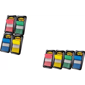 Marcadores Post-it 3M 680 PROMOÇÃO: pack de 8 com 50 marcadores + pack de 4 com 50 marcadores GRÁTIS (680-P12)