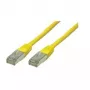 Cabo de rede S/CONN Cat6 S/FTP 10m amarelo