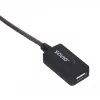 Extensão USB ativa SAVIO CL-130 10 m USB 2.0 A macho–fêmea, 5 V, preto