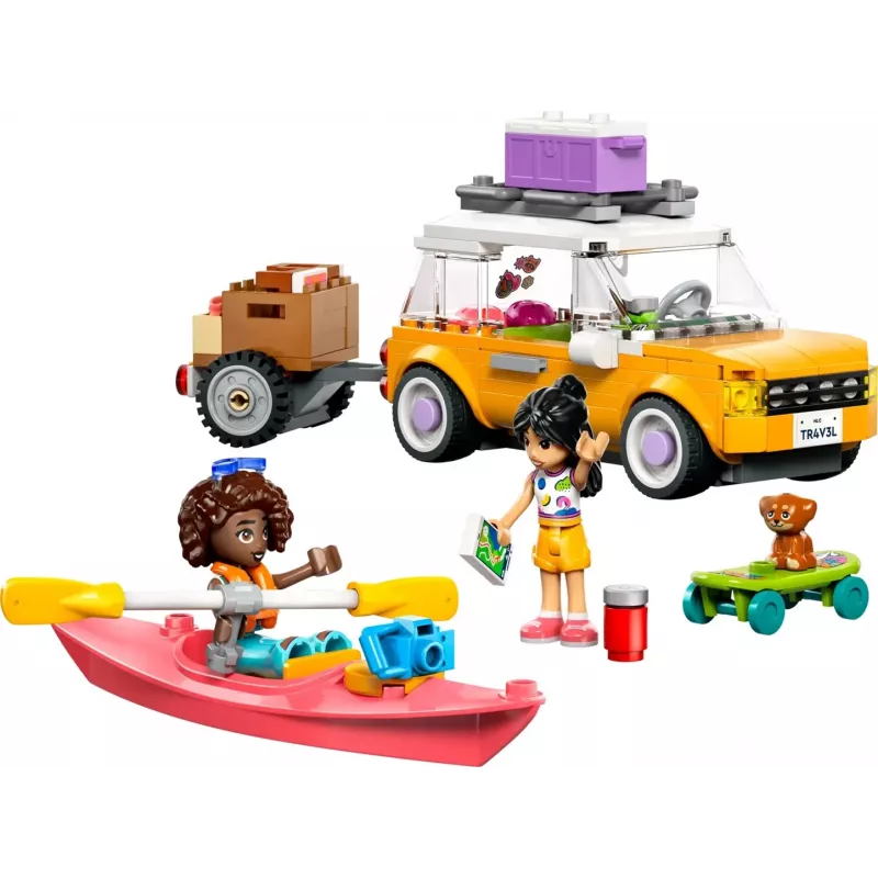 Brinquedo de construção LEGO Friends conjunto de brincar 42659 Viagem de aventura com amigos, 220 peças, 2 minifiguras, a partir dos 6 anos