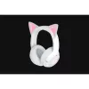 Headset gaming sem fios Razer Kraken Kitty V2 BT branco com Bluetooth, THX Spatial Audio, iluminação RGB