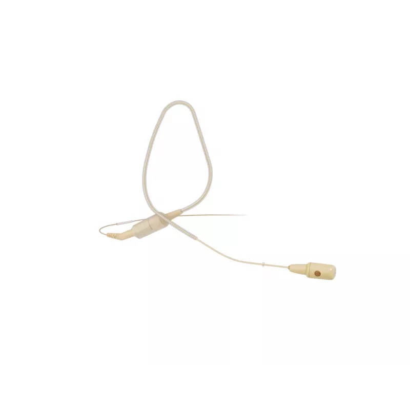 Microfone Sennheiser HSP 4-ew-3 condensador cardioide com fios 3,5 mm bege, cabo de 1,6 m, 40–20000 Hz