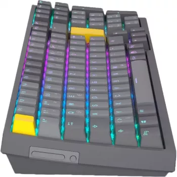 Celeris 1800, teclado gaming cinzento, layout DE, ENDORFY amarelo by Gateron