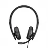 Headset EPOS ADAPT 165 USB-C II com fios arco de cabeça escritório/callcenter USB Type-C preto