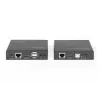 Digitus 4K HDMI HDBaseT™ 2.0 Conjunto extensor KVM, 100 m