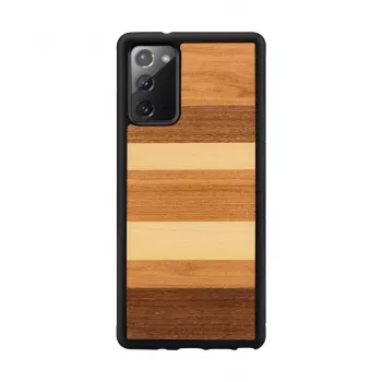 Capa protetora para Samsung Galaxy Note 20 de man and wood — preto