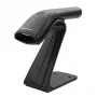 Leitor de códigos de barras fixo QOLTEC 50852 leitura 1D com interface USB