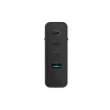 Carregador NATEC NUC-2234 para dispositivos móveis portátil, smartphone preto CA carregamento rápido interior