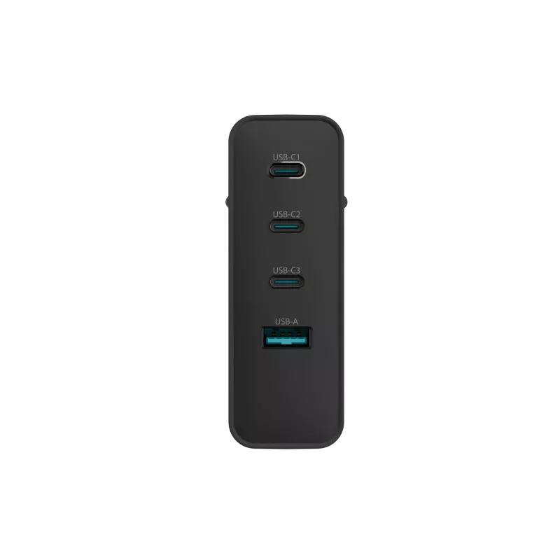 Carregador NATEC NUC-2234 para dispositivos móveis portátil, smartphone preto CA carregamento rápido interior