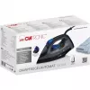 Ferro CLATRONIC DB 3703 — Ferro a seco e a vapor, base em aço inoxidável, 1800 W, preto/cinzento
