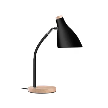 Candeeiro de mesa TRACER TRAOSW47237 Scandi preto LED luminosidade ajustável, braço ajustável