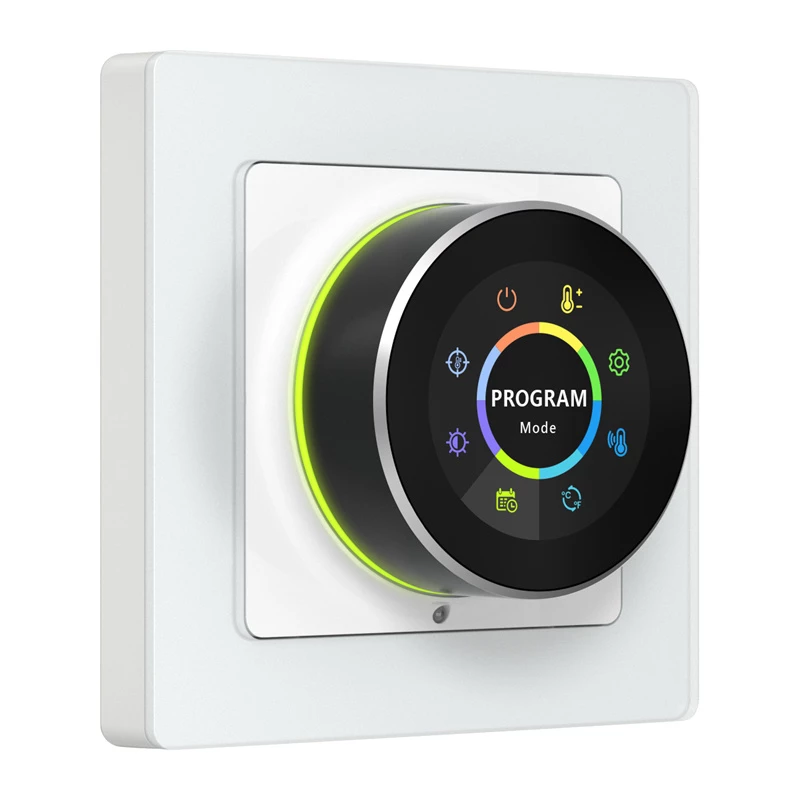 Termostato inteligente Avatto WT20R-WH-3A-W WiFi — regulador de temperatura ambiente com WLAN e modos de poupança de energia