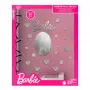 Autocolantes de parede espelho Paladone PP13751BR design Barbie – autocolante decorativo autoadesivo de película espelhada