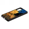 Capa de proteção iKins para Samsung Galaxy S20 – preto, design esplanada de café