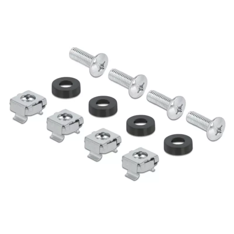 Painel para calha DIN DeLOCK 67031 metal preto 19 polegadas 482,6 mm