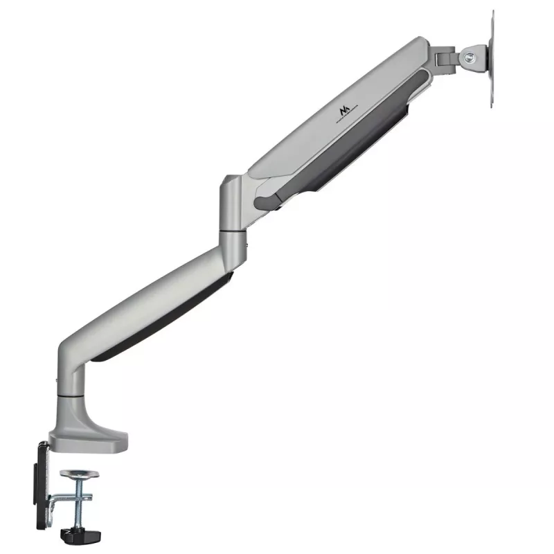 Suporte para monitor MACLEAN MC-969 braço duplo com mola a gás para ecrãs 17–45 polegadas, carga máx. 16 kg