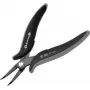 Pinça ESD c.k tools T3892 curvada a 45° 152 mm – pinça de precisão antiestática