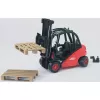 Empilhador Bruder Linde H30D com 2 paletes
