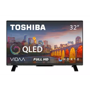 TV QLED 32 polegadas 32QV2F63DG