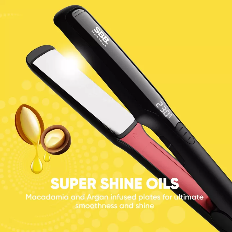 SBB SBST-2000-EU Straight Up Shine XL alisador de cabelo de cerâmica