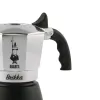Bialetti Brikka 2023 cafeteira moka, 4 chávenas (0,17 l), preta / aço inoxidável