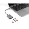 Leitor de cartões DeLOCK USB Type-C alumínio SD Micro SD 5000 Mbit/s