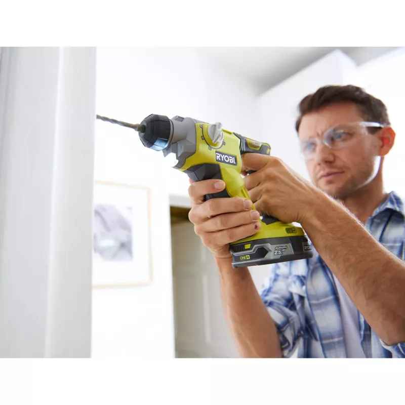 Broca de martelo (pneumática) SDS+ 18V, sem bateria e carregador RYOBI