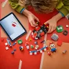 Brinquedo de construção LEGO 72043 Super Mario – Mario Kart interativo com kart padrão
