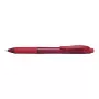 Caneta de gel retrátil com clip Pentel Energel X 1.0 Vermelho